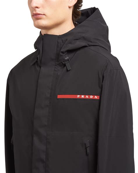 prada parka uomo|Prada men's raincoat.